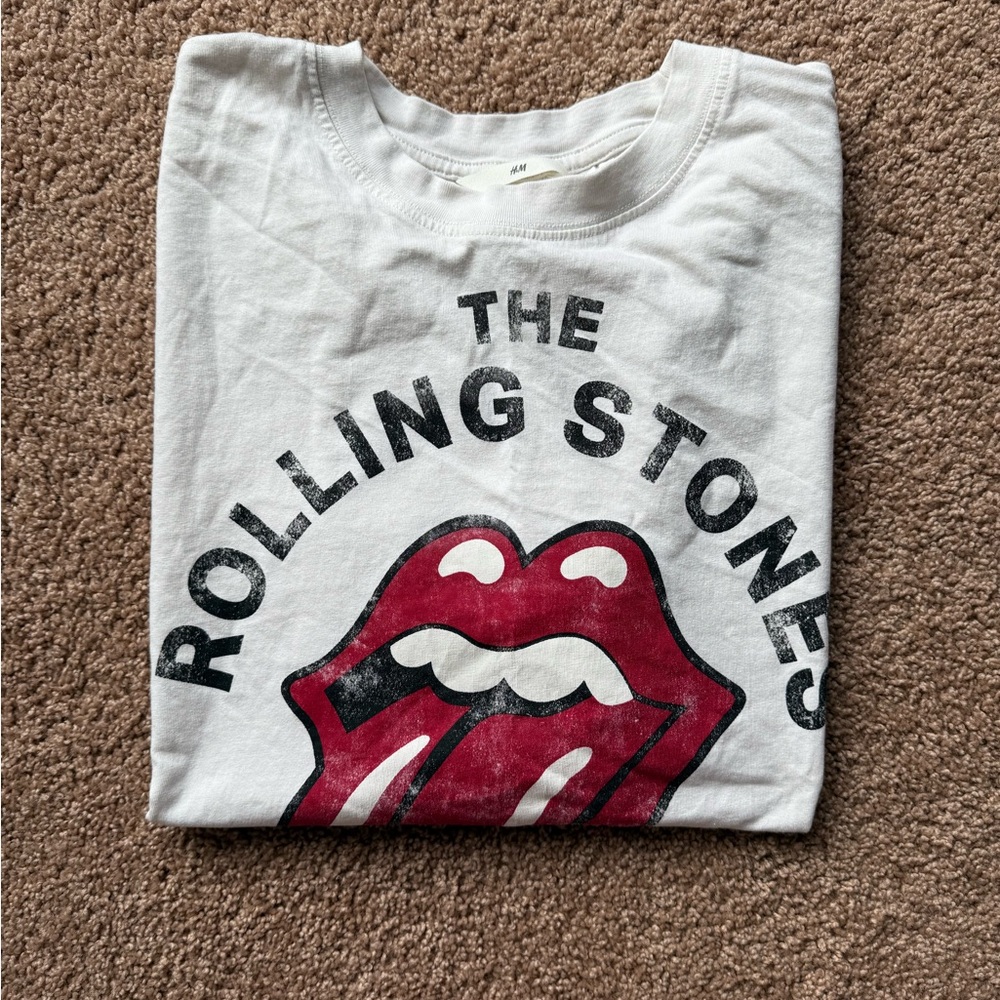 H&M Rolling Stones Graphic Tee - Women’s size large